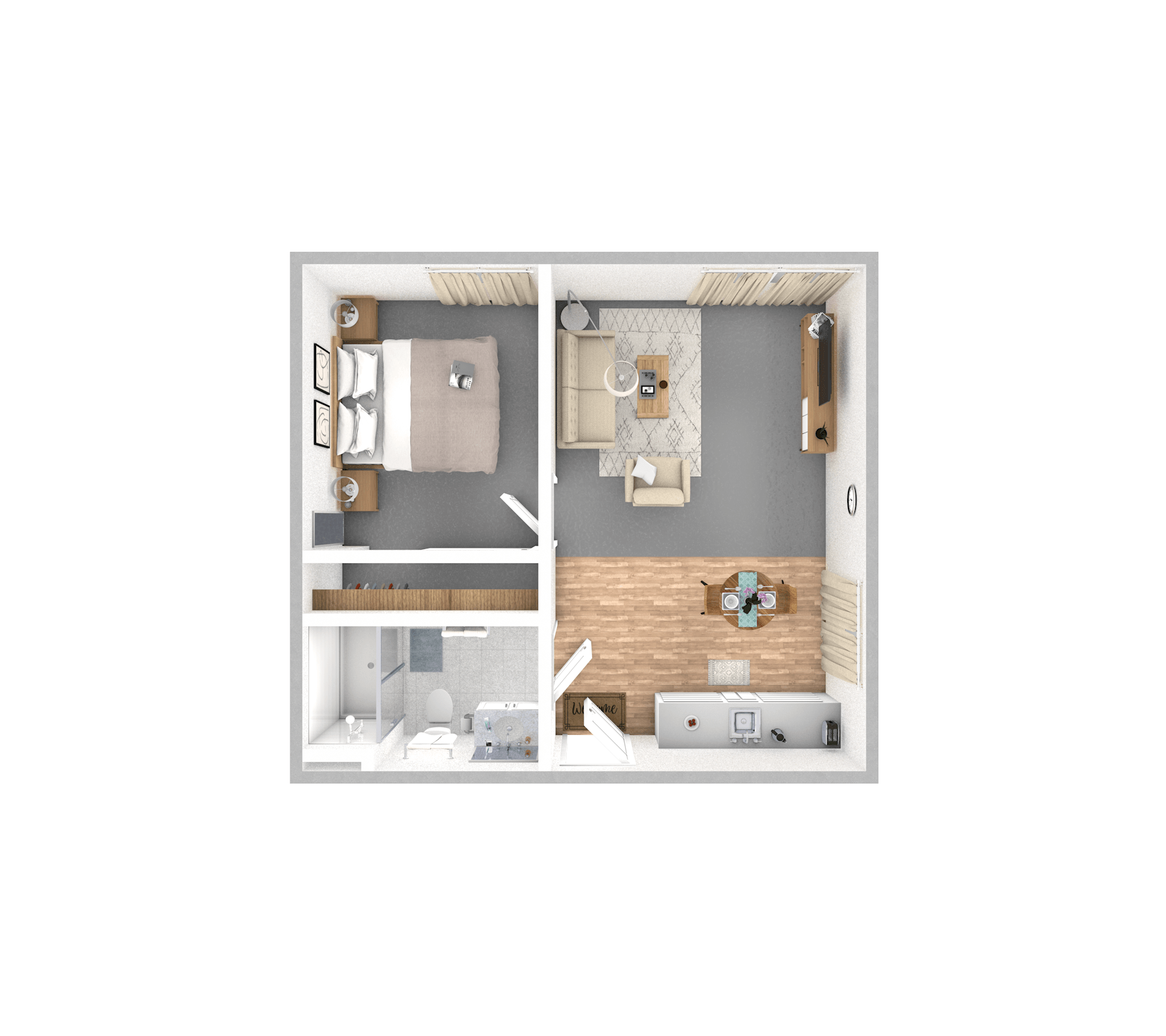 Sundial floor plan