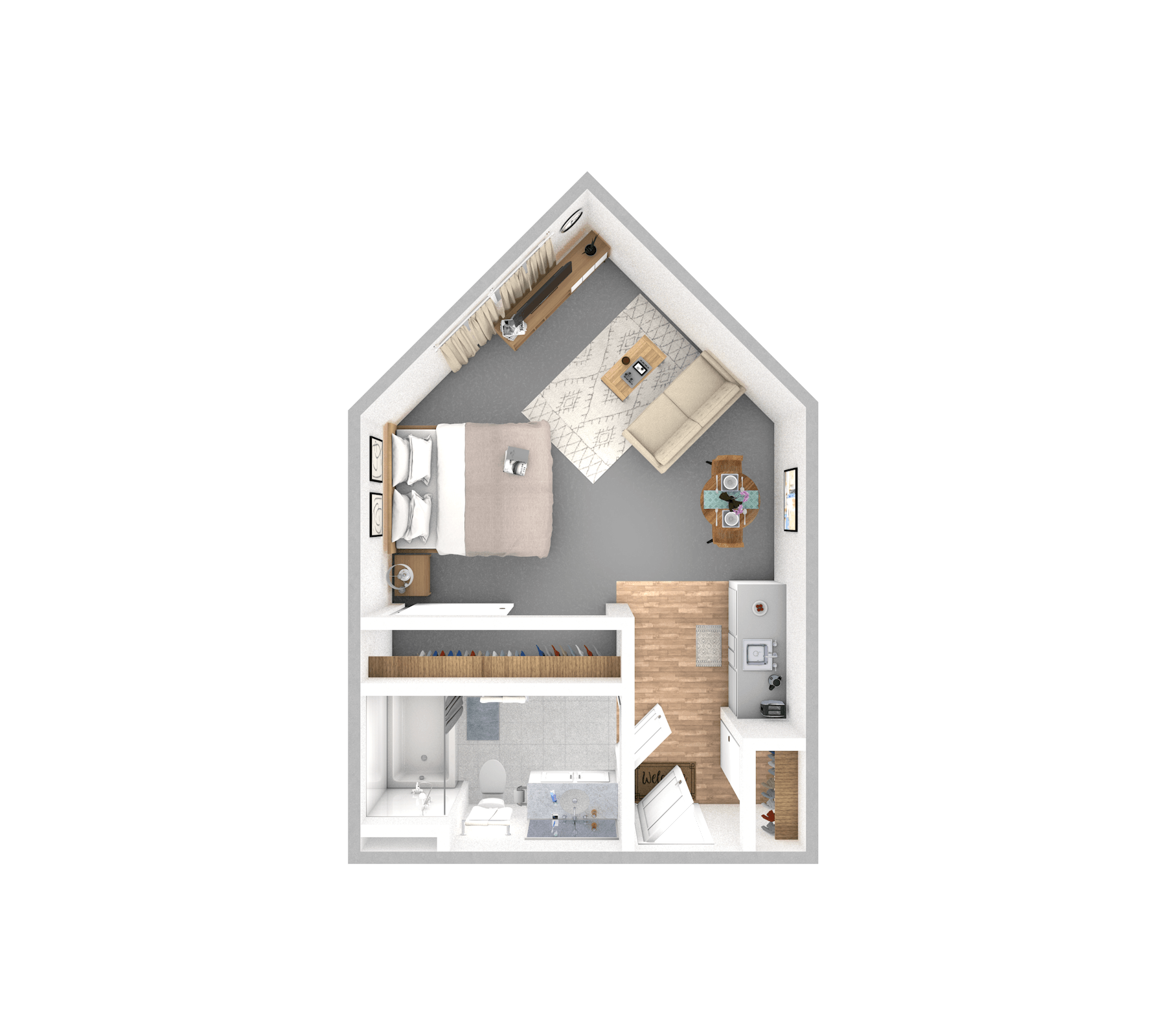 Suite | One Bathroom