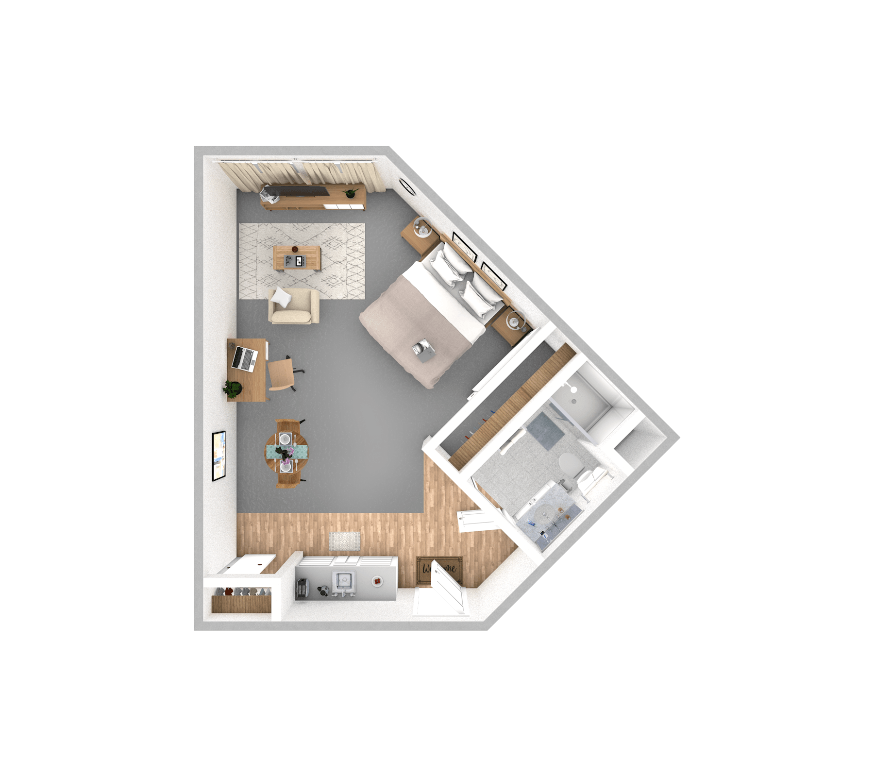 Suite | One Bathroom