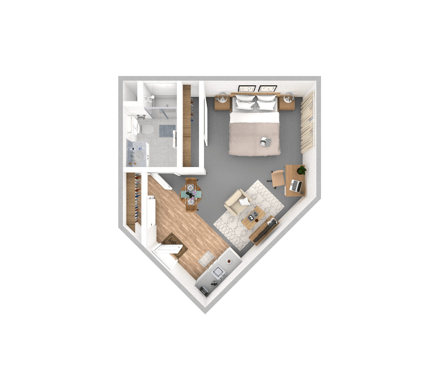 Suite | One Bathroom